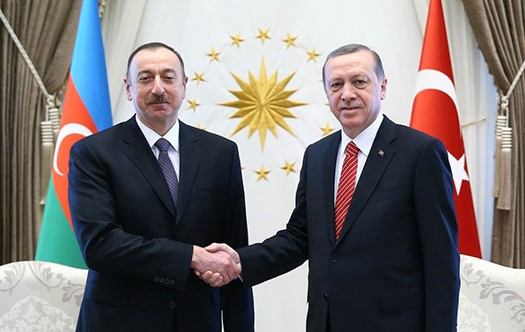  Əliyev Ərdoğanla Türkmənistanda görüşdü  