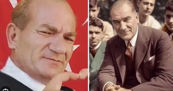  Atatürkə bənzədiyi üçün 2 saata 1 milyon qazandı - Foto  